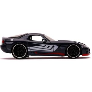 اسباب بازی ماشین فلزی دوج مدل Viper به همراه فیگور ونوم با مقیاس 1:24_اسباب بازی